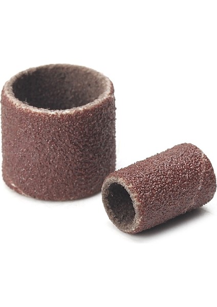 120 100 Adet 1/2" ve 1/4" Zımpara Bandı Kollu Davul Seti Zımpara Kağıdı Kauçuk 2 Mandrel (Yurt Dışından)