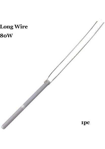 1PC-80W Uzun Tel 1/2 Adet Ayarlanabilir Sıcaklık Elektrikli Havya Isıtıcı 220V 80W 60W Seramik Dahili Isıtma Elemanı 908 908S Lehim (Yurt Dışından)