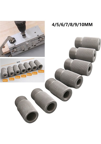 4mm 3 In 1 Çekirdek Matkap Kolu M14 4/5/6/7/8/8/9/10MM Ahşap Delme Kılavuzu Bulucu Raybalama Matkap Kolu Sondaj Kılavuzu Bulucu (Yurt Dışından) fiyatları