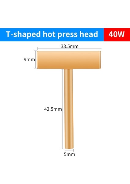 Sarı Luxıanzı Elektrikli Havya T-Ipucu Bakır T-Kafa 30W 60W 40W Ücretsiz Sıcak Pres ile LCD Ekran Piksel Flex Kablo Tamir Aracı (Yurt Dışından)