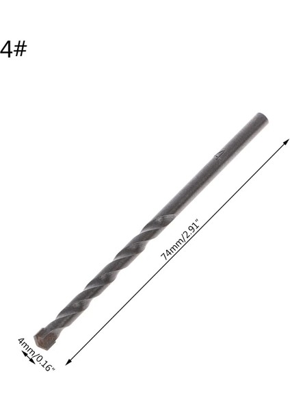 4mm Tungsten Karbür Matkap Ucu Duvar Uçlu Beton Delme 4/5/6/8/10MM Elektrikli Alet Aksesuarları (Yurt Dışından) modelleri