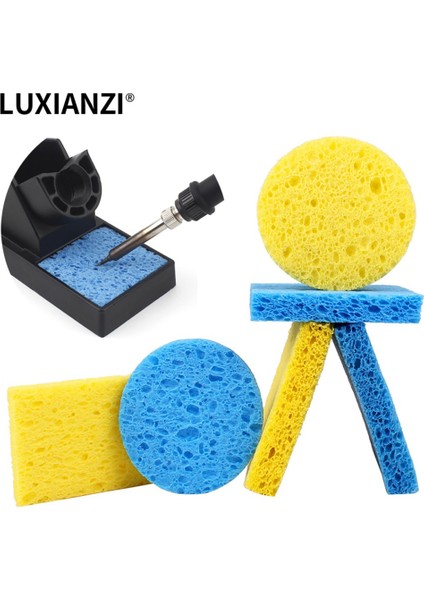 LXZ920008-B 10 Adet Luxıanzı 10/20 Adet Temizleme Süngeri Temizleyici Yüksek Sıcaklık Dayanımı Elektrikli Kaynak Havya Ucu Temizleyici Pedleri Araçları (Yurt Dışından) modelleri