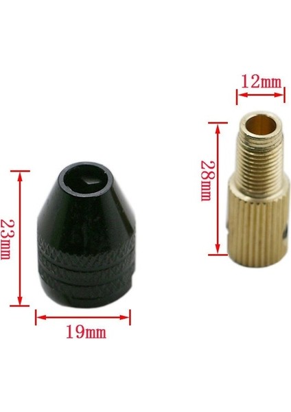 2.3mm Matkap Chuck 2.3/3.17MM Elektrikli Matkap Chuck Alüminyum Alaşımlı Küçük Elektrikli Matkap Kelepçesi El Matkabı Ağaç Işleme Pirinç Matkap Kelepçesi (Yurt Dışından) indirimleri