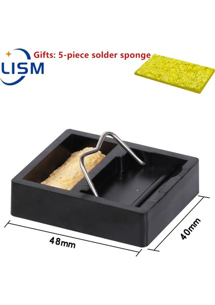 F 5 Adet Sünger Lısm Taşınabilir Havya Standı Tutucu Havya Teneke Standı ile Kaynak Temizleme Süngeri Elektrikli Havya Aksesuarları (Yurt Dışından) modelleri