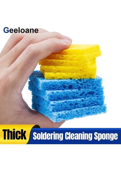10 Adet Geeloane Havya Ucu Temizleme Kiti Temizleme Tel Topu Havya Örgü Filtre Temizleme Kaynak Temizleme Süngeri (Yurt Dışından) modelleri