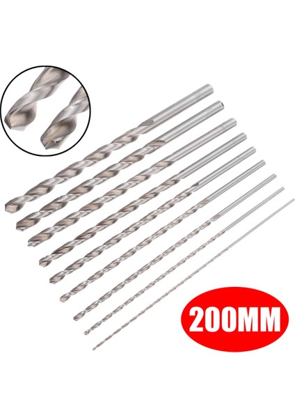 3mm 1 Adet Gümüş Büküm Matkap Ucu 3/4/5/6/7/8/10MM Hss Çelik Matkap Ucu Metal Matkap Yedek 200MM Sondaj Ahşap (Yurt Dışından) modelleri