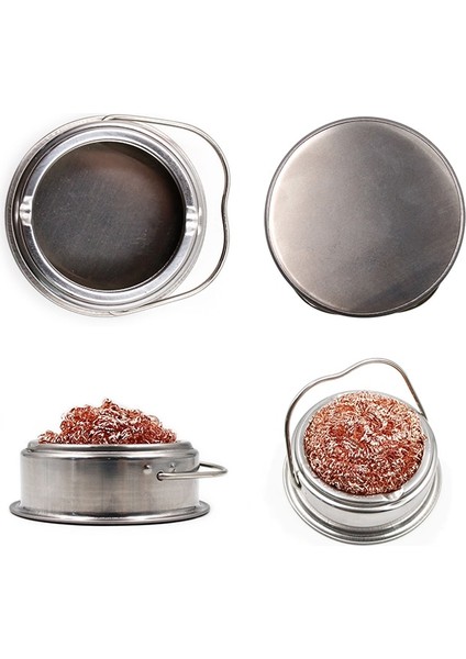 Hiçbir Kutu 1 Adet Lehim Sökme Havya Örgü Filtre Temizleme Memesi Ucu Metal Tel Standı Seti Temizleme Çelik Bilyalı Örgü Filtre Teneke Kaldır (Yurt Dışından) modelleri