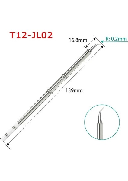 T12-JL02 B D4 D16 C1 T12 Serisi Kaynak Aracı FX951 Rework Istasyonu Elektrikli Havya Ipuçları Kafa Lehimleme Istasyonu Kitleri (Yurt Dışından)