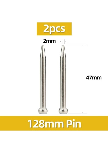 128MM Pin 2 Adet Otomatik Merkezi Yumruk Ağaç Işleme Metal Matkap Ayarlanabilir Otomatik Kerner Yaylı Işaretleyici El Aletleri Setleri Marangoz Aracı (Yurt Dışından)