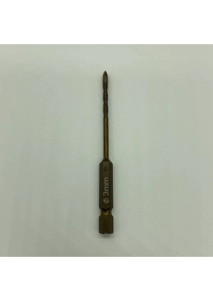 3mm 3-12MM Çapraz Altıgen Kiremit Matkap Uçları Seti Cam Seramik Beton Delik Açıcı Tuğla Sert Alaşım Üçgen Bit Araç Kiti (Yurt Dışından)