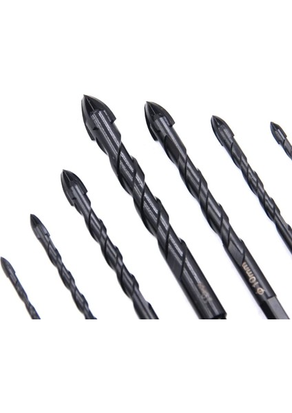 4mm 3/4/5/6/8/10/12MM Çapraz Hex Kiremit Matkap Uçları Delik Açıcı Cam Tuğla Duvar Seramik Beton Delik Açıcı Sert Alaşım Bit T5UC (Yurt Dışından) fırsatları