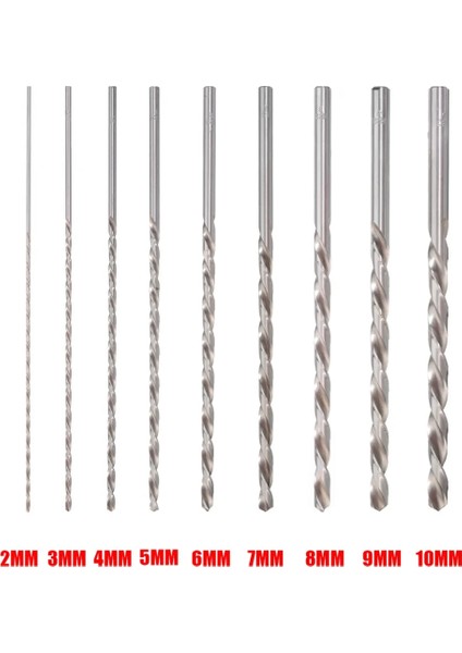 3mm 1 Adet Gümüş Büküm Matkap Ucu 3/4/5/6/7/8/10MM Hss Çelik Matkap Ucu Metal Matkap Yedek 200MM Sondaj Ahşap (Yurt Dışından) indirimleri