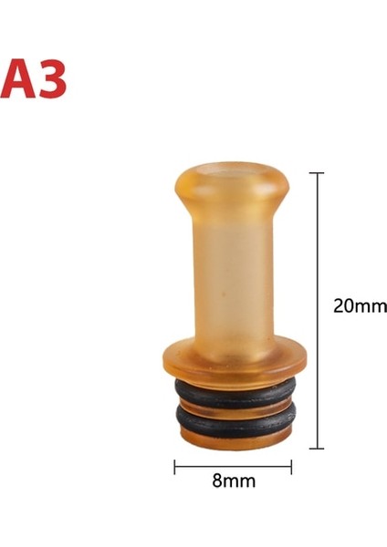 Sarı 510 Damlama Nozulu Gtr Ağızdan Emme Küçük Çaplı Ağızda Hissi Uzun Damlama Nozulu Küçük Çaplı Uzun Damlama Nozulu (Yurt Dışından)