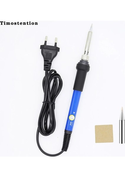 Turuncu 60W, Ab Timostention Ayarlanabilir Sıcaklık 220 V Ab Ev Elektrikli Havya Elektronik Tamir Kaynak Tabancası Aracı Marka Demir Ucu (Yurt Dışından) fiyatları