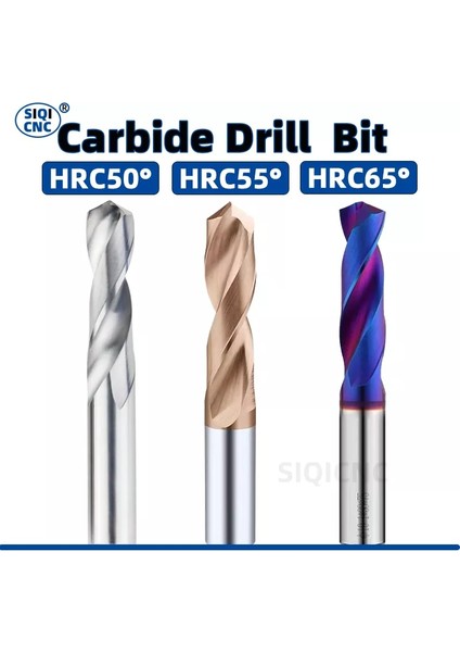 50 Matkap Ucu 2.1mm Katı Tungsten Karbür Uçları Cnc Karbür 1.0-20MM Metal Işleme Araçları Karbür Uçları Metal Matkap Seti Sert Metal Matkap (Yurt Dışından)