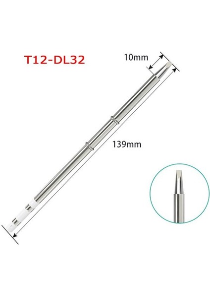 T12-DL32 B D4 D16 C1 T12 Serisi Kaynak Aracı FX951 Rework Istasyonu Elektrikli Havya Ipuçları Kafa Lehimleme Istasyonu Kitleri (Yurt Dışından)