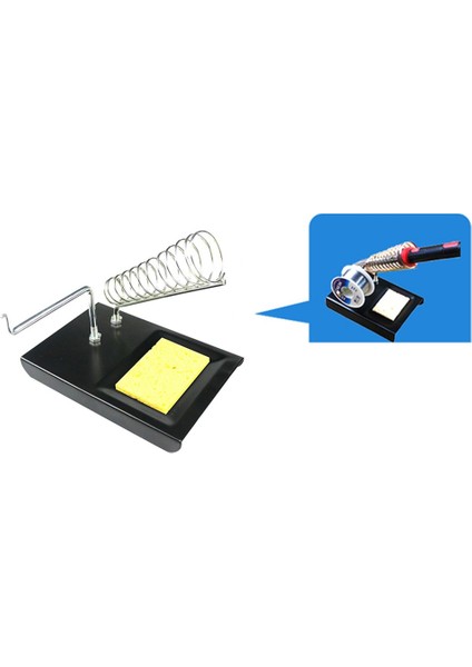 Kaynak Temizleme Süngeri Yüksek Sıcaklık Dayanımı Kaynak Aksesuarı ile Elektrikli Havya Standı Tutucu Lehimleme Standı (Yurt Dışından) fırsatları