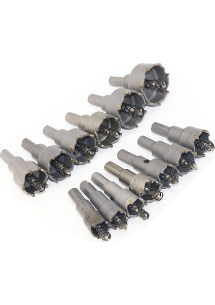 16.5mm 1 Adet Tct Karbür Ucu Çekirdek Matkap Ucu Delik Testere Metal Işleme Kesici Paslanmaz Çelik Alaşımlı Metal Delme 15-100MM Matkap Ucu (Yurt Dışından)
