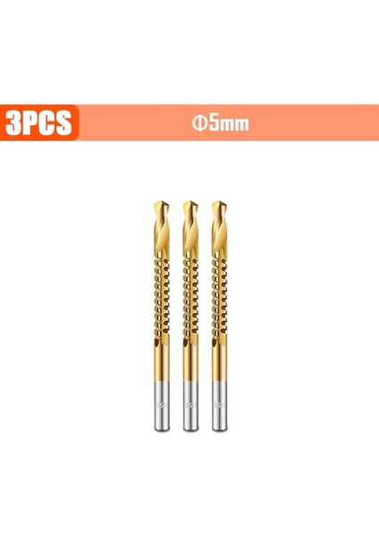 Set 9 3/4/5/6 Adet Kobalt Matkap Ucu Spiral Vida Metrik Kompozit Dokunun Matkap Kesme Delme Parlatma Ağaç Işleme Hss Elektrikli El Aletleri (Yurt Dışından)