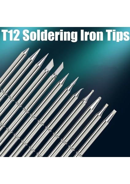 T12-I T12-I Bc2 Bc3 Ils J02 JL02 D24 T12 Serisi Hakko FX951 Dıy Lehimleme Istasyonu Kitleri Için Havya Ipuçları Değiştirin (Yurt Dışından)