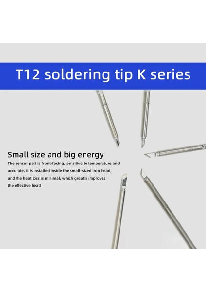 T12-ILS Quıcko T12 Havya Kafa Beyaz Lahana Havya Memesi T12 Havya Bıçak Saç Sıcak Çekirdek Memesi Rework Aracı (Yurt Dışından) fırsatları