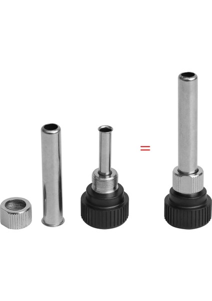 1 Adet 1/2/3 Adet 852D 936 937D 898D 907 8586 936D Ha Güç Aracı Elektrikli Havya Istasyonu Kanül Muhafaza Kolu Adaptörü (Yurt Dışından)