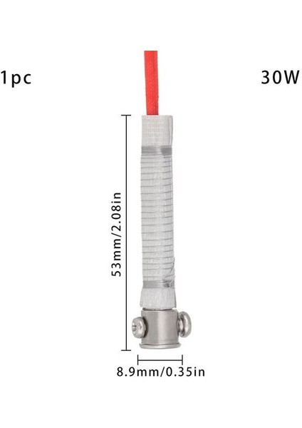 1PC-30W 1/2/5 Adet Yüksek Kalite 220V 30/40/60W Isıtma Elemanı Havya Yedek Kaynak Aracı Metal Işleme Aksesuarı Dropship (Yurt Dışından)