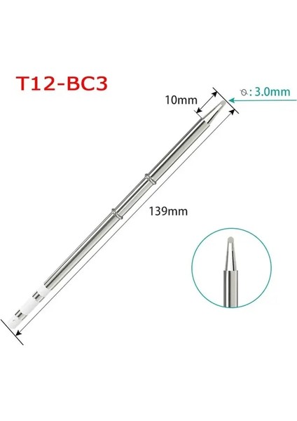 T12-BC3 B D4 D16 C1 T12 Serisi Kaynak Aracı FX951 Rework Istasyonu Elektrikli Havya Ipuçları Kafa Lehimleme Istasyonu Kitleri (Yurt Dışından)