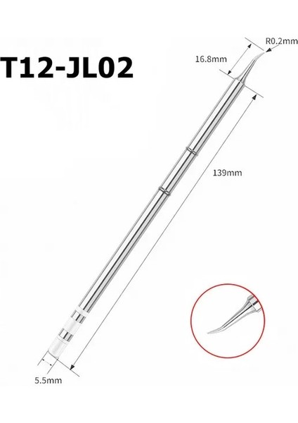 T12-JL02 T12 Havya Havya Ipuçlarıжало Для Паяльника Hakko FX951 Stc ve STM32 OLED Havya Istasyonu Elektrikli Havya (Yurt Dışından)