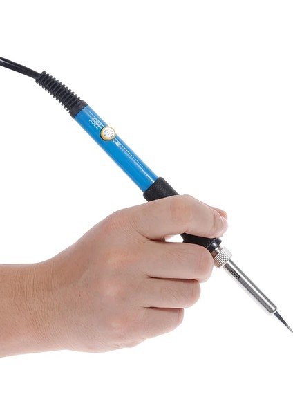Set 4 Ab Mini Havya Sıcaklık Ayarlanabilir Elektrikli Havya Rework Istasyonu Kolu Isı Kalem Kaynak Onarım Araçları Kiti 60 W (Yurt Dışından)