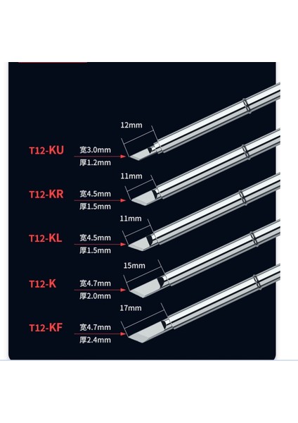 T12-KU T12 Havya Havya Ipuçlarıжало Для Паяльника Hakko FX951 Stc ve STM32 OLED Havya Istasyonu Elektrikli Havya (Yurt Dışından)