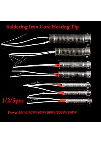 5 ADET-40W Aksesuar Dayanıklı Harici Isı Isıtma Elemanı Yedek Kaynak Ekipmanları Havya Çekirdek Kaynak Aracı (Yurt Dışından) indirimleri