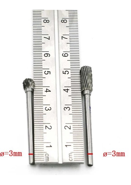 1 Pc Şekil E 1/8 "shank Tungsten Karbür Burs Matkap Uçları Metal Freze Kesicisi Karbür Elektrikli Döner Aletler Dremel Ağaç Işleme Aksesuarı (Yurt Dışından) indirimleri