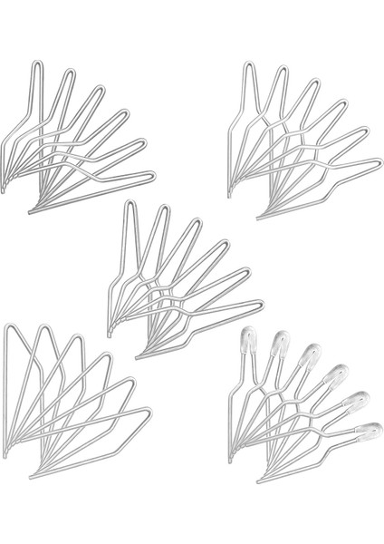 Gümüş Tip D 6 Adet Pyrography Tel Ucu Yüksek Empedans Metal Alaşımlı Ahşap Yakma Aksesuarları Elektrikli Kaynak Tabancası Aracı Yedek Aksesuarlar (Yurt Dışından) fiyatları