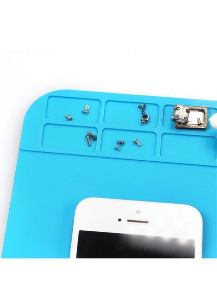5 M 0.1X4MM Şerit Telefon Tamir 300X200MM Antistatik Isı Yalıtımı Silikon Kaynak Çalışma Pedi Tamir Onarım Aracı Anakart Lehimleme Mat (Yurt Dışından) fırsatları