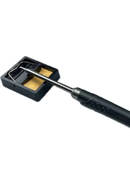 2 Adet Mini Micarta Elektrikli Havya Standı Tutucu T12 TS100 TS101 Hs-01 SH72 Kaynak Lehim Istasyonu Temiz Sünger ile Standı (Yurt Dışından)