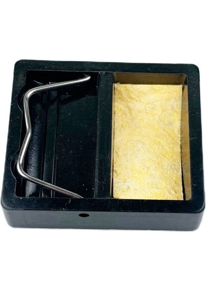 2 Adet Mini Micarta Elektrikli Havya Standı Tutucu T12 TS100 TS101 Hs-01 SH72 Kaynak Lehim Istasyonu Temiz Sünger ile Standı (Yurt Dışından)