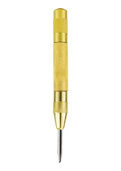 Sarı Otomatik Merkezi Punch Genel Ağaç Işleme Metal Matkap Ayarlanabilir Yaylı Otomatik Punch El Aletleri Metal Ahşap Cam Için (Yurt Dışından)