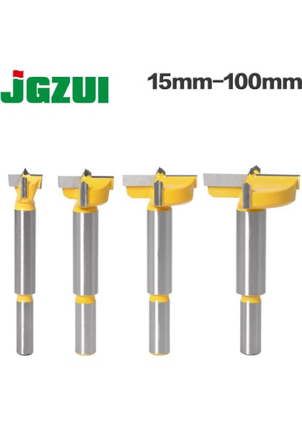 15MM 1PCS15MM-100MM Forstner Ipuçları Ağaç Işleme Aletleri Delik Testere Kesici Menteşe Sıkıcı Matkap Uçları Yuvarlak Şaft Tungsten Karbür Cutte (Yurt Dışından)
