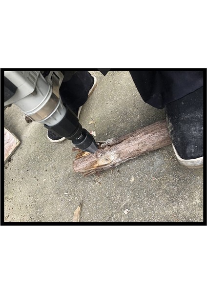 C Yakacak Odun Ayırıcı Makinesi Ahşap Koni Raybası Punch Sürücü Bölünmüş Matkap Ucu Ağaç Işleme Delme Araçları Altıgen/yuvarlak/kare Shank (Yurt Dışından) fırsatları