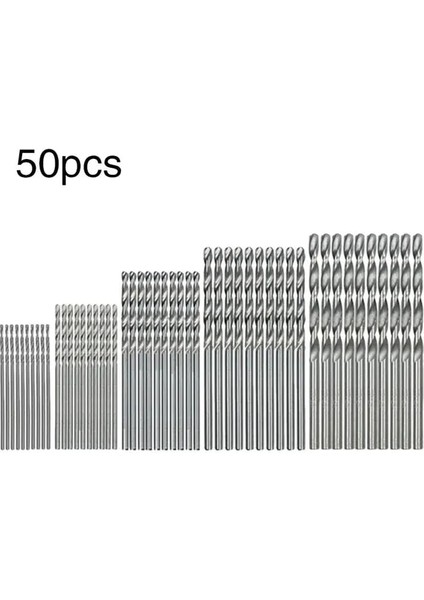 Şerit Altın/şerit 50 Pcs Titanyum Kaplamalı Hss Moda Çelik Matkap Ucu Seti Aracı 1/1.5/2/2.5/3mm Matkap Büküm Matkap Ucu Elektrikli El Aletleri Için (Yurt Dışından)