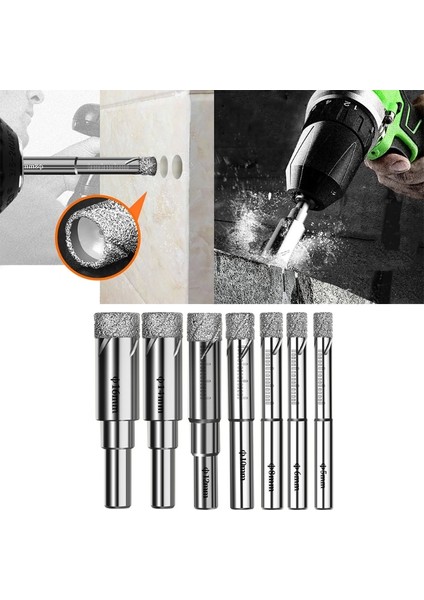 10 mm M89B Cam Delme Araçları Sondaj Makinesi Elmas Delme Uçları Seramik Porselen Seramik Karo Üzerinde Delik Açmak Için (Yurt Dışından)