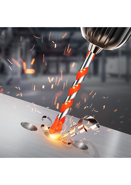 Turuncu 6mm Oauee Dişli Üçgen Tungsten Çelik Duvar Karosu Beton Delme Ucu Ev Mermer Derebeyi Elmas El Elektrikli Matkap (Yurt Dışından) indirimleri