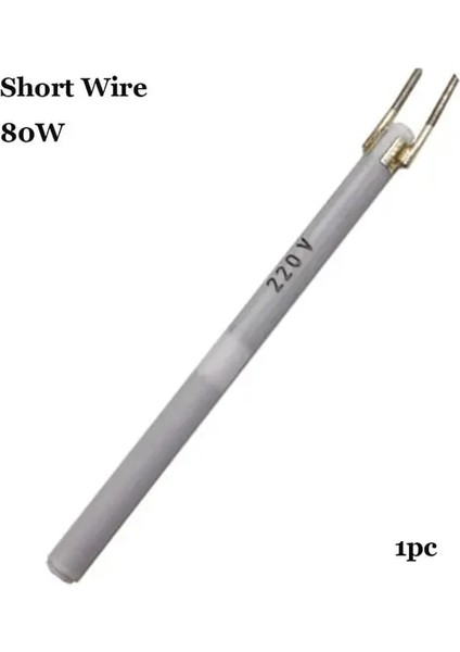 1PC-80W Kısa Tel Ayarlanabilir Sıcaklık Elektrikli Havya Isıtıcı 220V 110V 80W 60W Seramik Dahili Isıtma Elemanı 908 908S Lehim (Yurt Dışından)