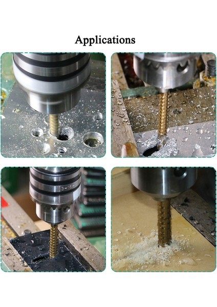6 Adet 6 Parça Büküm Matkap Uçları Seti Tırtıklı Kanal Açma Kesme Musluğu Spiral Testere Ahşap Metal Plastik Delik Testere Titanyum Hss Matkap Ucu (Yurt Dışından) fiyatları