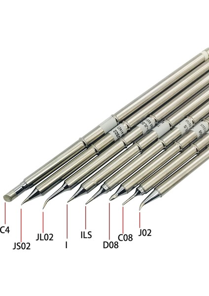 D08 T12 Havya Ipuçları T12 Serisi Demir Ucu Hakko FX951 Stc ve STM32 OLED Havya Istasyonu Elektrikli Havya (Yurt Dışından)