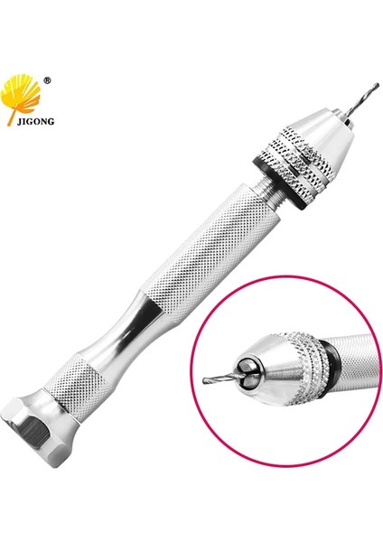 Siyah Takı Zanaat El Pin Delik Matkap Kuyumcular Burs Sondaj Raybası Chuck Kelepçe 0.3-3.6mm Mini El Büküm Matkap 7*0.75 Chuck (Yurt Dışından)