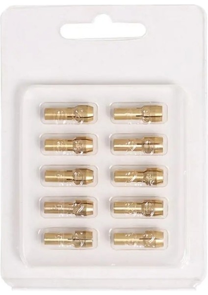 10 Adet/takım Mini Matkap Pirinç Collet Chuck Taşlama Aynası Döner Elektrikli Motor Şaftı Matkap Ucu Matkaplar Chuck Adaptörü 0.5-3.2mm (Yurt Dışından)