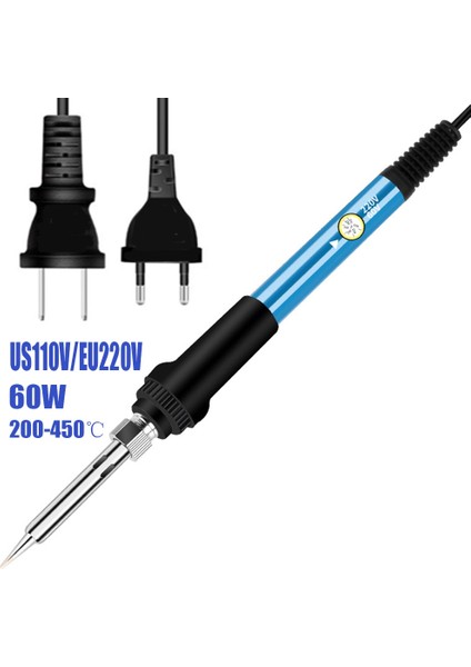 10G 60W 220V/110V Ab/abd Ayarlanabilir Sıcaklık Elektrikli Havya Lehim Kalay Kaynak Lehim Isıtma Ucu Onarım Aracı (Yurt Dışından) fiyatları