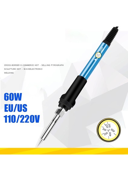 10G 60W 220V/110V Ab/abd Ayarlanabilir Sıcaklık Elektrikli Havya Lehim Kalay Kaynak Lehim Isıtma Ucu Onarım Aracı (Yurt Dışından) modelleri